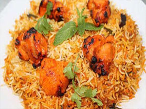 Chicken Boti Rice