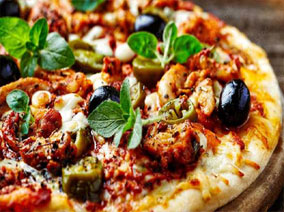 Chicken Gyro Pizza