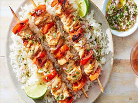 Grilled Kabab Rice
