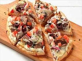 Lamb Gyro Pizza