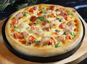Veggie and Cheese Pizza